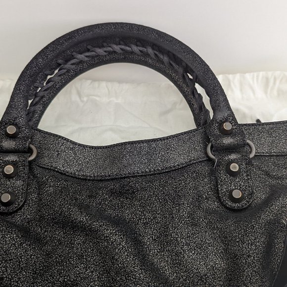 Limited Edition – Shimmery Black Balenciaga/Neiman Marcus 10th Anniversary bag - Picture 2 of 16